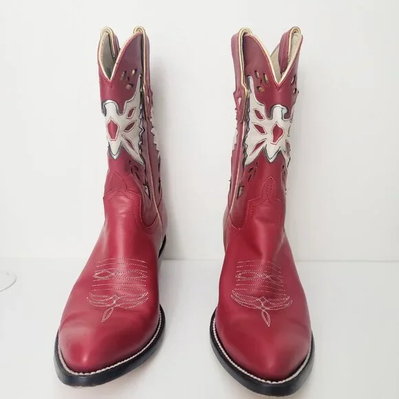 Fraulein Boot Company Thunderbird Cowboy Boots 9 - Picture 3 of 12